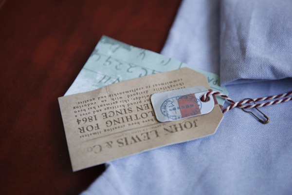 John Lewis Menswear private label, John Lewis and Co.