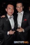 Derek Tian & Adam Sansiveri at Champagne and Carols