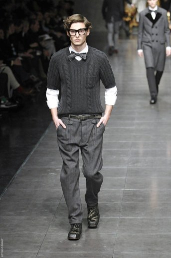 MENSWEAR FALL WINTER 2012_DOLCE_GABBANA_ Milan january 2012