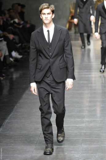 MENSWEAR FALL WINTER 2012_DOLCE_GABBANA_ Milan january 2012