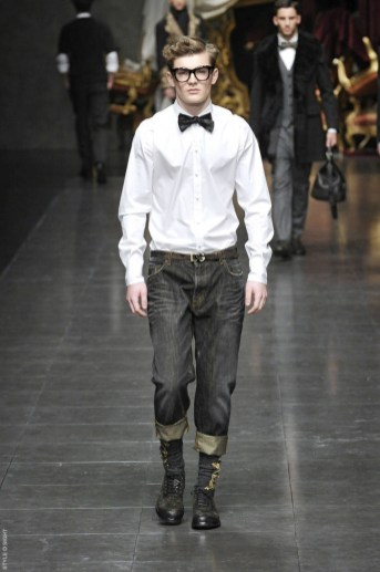 MENSWEAR FALL WINTER 2012_DOLCE_GABBANA_ Milan january 2012