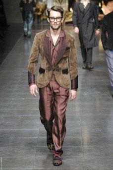 MENSWEAR FALL WINTER 2012_DOLCE_GABBANA_ Milan january 2012
