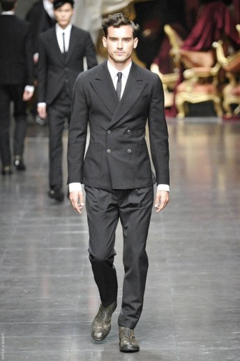 MENSWEAR FALL WINTER 2012_DOLCE_GABBANA_ Milan january 2012