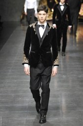 MENSWEAR FALL WINTER 2012_DOLCE_GABBANA_ Milan january 2012