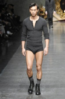 MENSWEAR FALL WINTER 2012_DOLCE_GABBANA_ Milan january 2012
