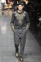 MENSWEAR FALL WINTER 2012_DOLCE_GABBANA_ Milan january 2012
