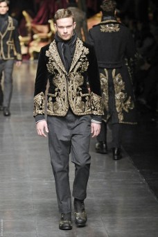 MENSWEAR FALL WINTER 2012_DOLCE_GABBANA_ Milan january 2012