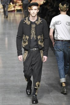 MENSWEAR FALL WINTER 2012_DOLCE_GABBANA_ Milan january 2012