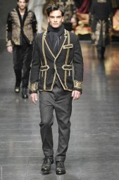 MENSWEAR FALL WINTER 2012_DOLCE_GABBANA_ Milan january 2012