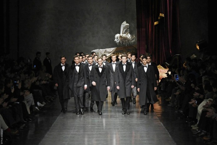 Dolce & Gabbana Menswear Fall 2012 Dolce & Gabbana Menswear Fall 2012