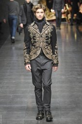 MENSWEAR FALL WINTER 2012_DOLCE_GABBANA_ Milan january 2012