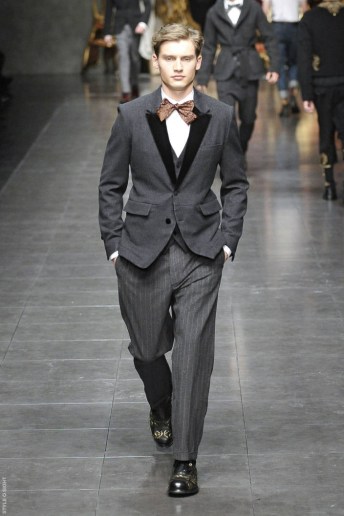 MENSWEAR FALL WINTER 2012_DOLCE_GABBANA_ Milan january 2012
