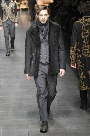 MENSWEAR FALL WINTER 2012_DOLCE_GABBANA_ Milan january 2012