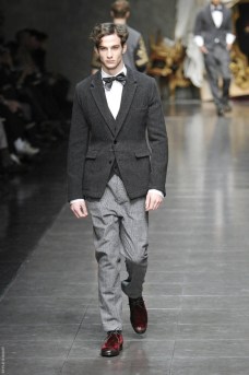 MENSWEAR FALL WINTER 2012_DOLCE_GABBANA_ Milan january 2012