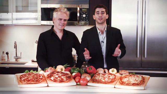 BOLD-Organics Gluten-Free Dairy-Free Frozen Pizza, Aaron Greenwald and Chef Eric Brenner