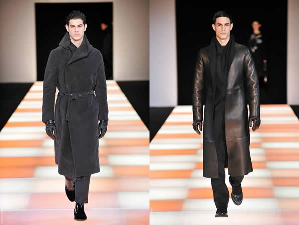 Emporio Armani Menswear Fall 2012