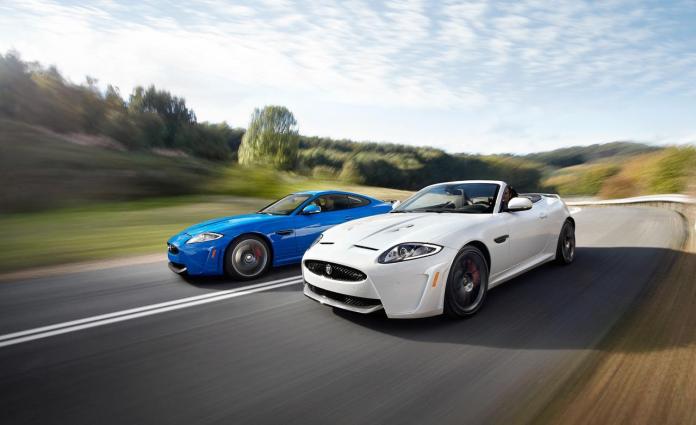2012 Jaguar XKR-S Coupe and C-X16 Concept Hybrid