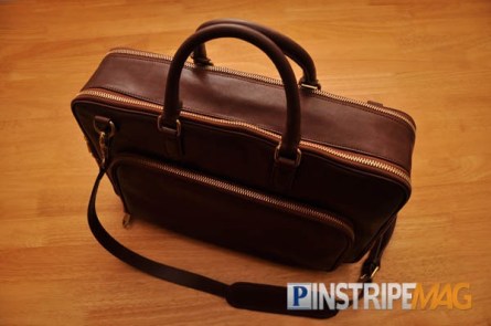 Ben Minkoff Harry Brief Genuine Leather Computer Bags