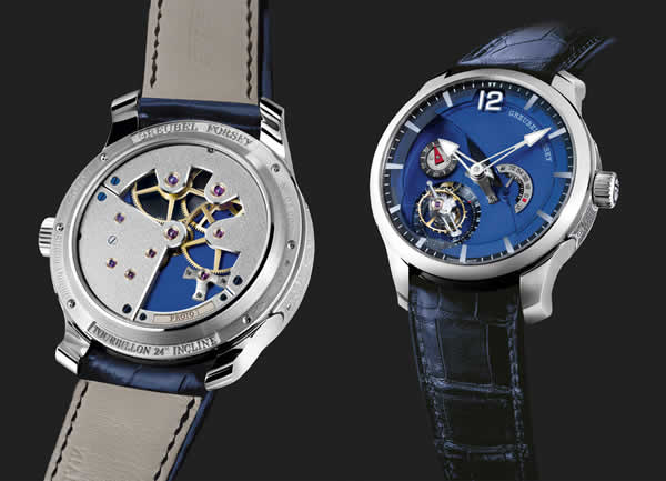 Tourbillon 24 Secondes Contemporain, Royal Blue Dial by Greubel Forsey