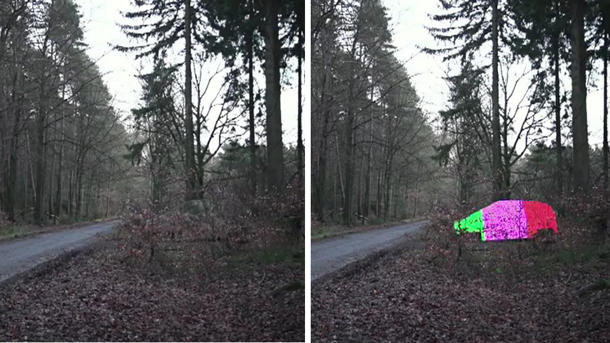Mercedes Benz Invisibility Cloak! Mercedes Benz Invisibility Cloak!