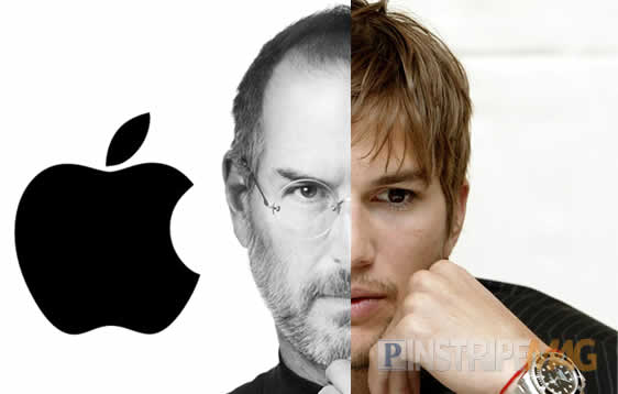Ashton Kutcher plays Steve Jobs in the upcoming indie film, Jobs Ashton Kutcher plays Steve Jobs in the upcoming indie film, Jobs