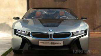 BMW-i8-Concept-Spyder-hybrid-high-performance-car-front