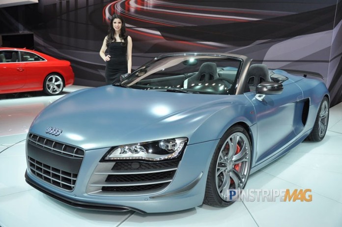 Audi R8 GT Convertible, NY International Car Show 2012 Audi R8 GT Convertible, NY International Car Show 2012