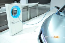 BMW i8 Concept Spyder, Charging Station, NY International Car Show 2012