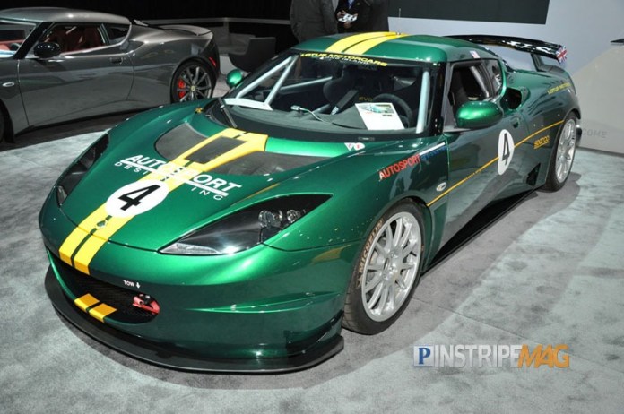 Lotus Lotus Evora S GT4 Race Car, NY International Car Show 2012 Lotus Evora S GT4 Race Car, NY International Car Show 2012