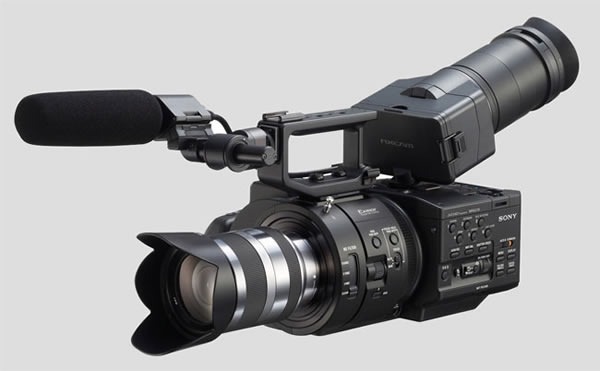 Sony NEX-FS700, Full-hd Super Slow-Motion 4k camera