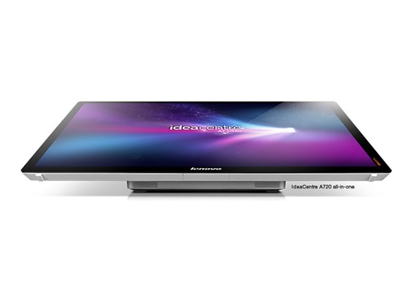 Lenovo IdeaCenter A720, an all-in-one 27-inch 10-point multitouch PC. Lenovo IdeaCenter A720, an all-in-one 27-inch 10-point multitouch PC.
