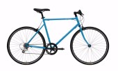 matt turquoise bike