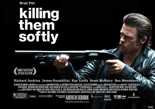 Killing them Softly, a Pinstripe must see movie 2012 Killing them Softly, a Pinstripe must see movie 2012