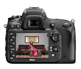 the new Nikon D600 rear display and controls