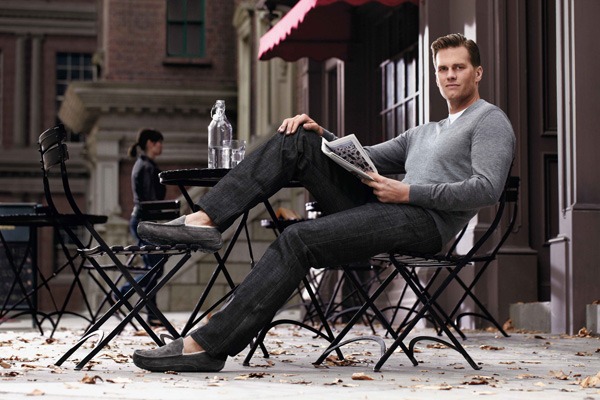Ugg Tom Brady wearing UGG Ascot