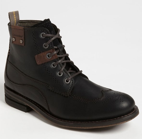 cat boot Caterpillar Isaac Wingtip