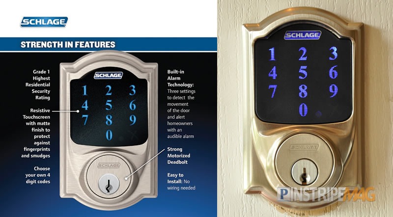 Schlage Camelot Touchscreen Schlage Camelot Touchscreen