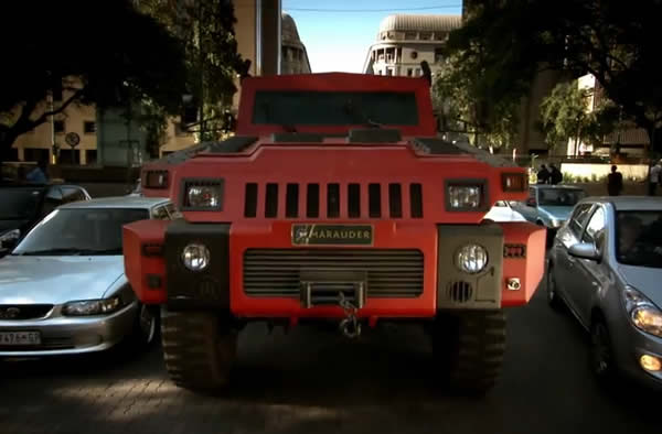 The Marauder, the World's toughest vehicle The Marauder, the World's toughest vehicle