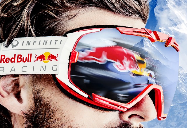 Parabolica Carbon Ski Goggles RedBull Racing Eyewear