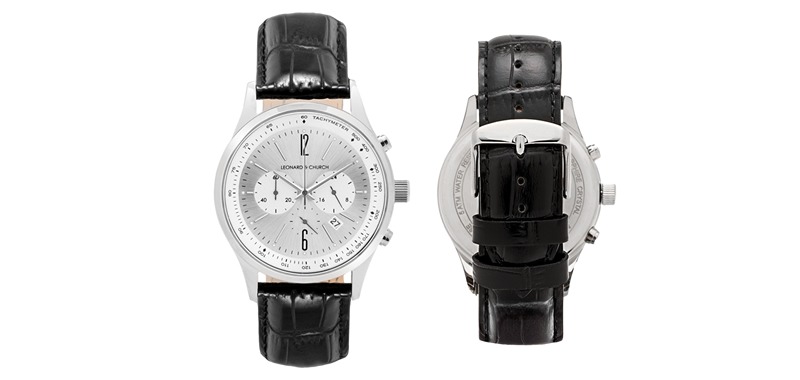 Leonard & Church Handmade Surgical Grade Stainless Timepieces