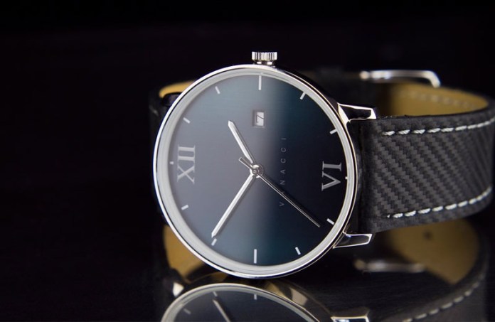 Vanacci Watch Carbon Leather Edition