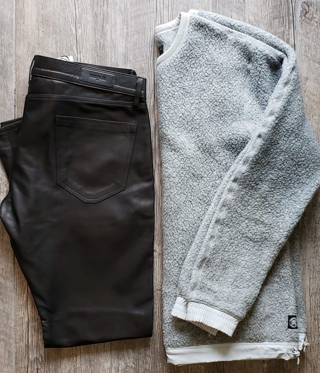 black pants