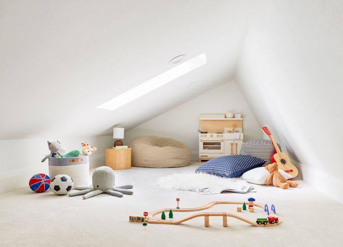 Play Space Ideas for Adjacent Rooms