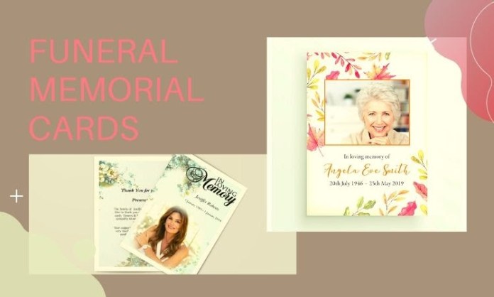 Funeral Memorial Cards
