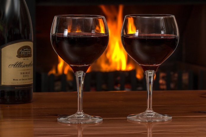 red wine