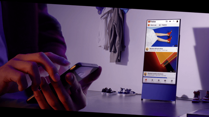 samsung tv the sero