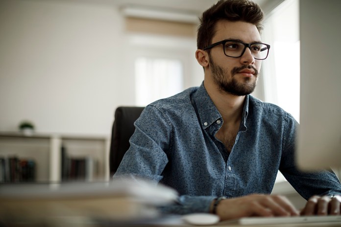 Man working in office