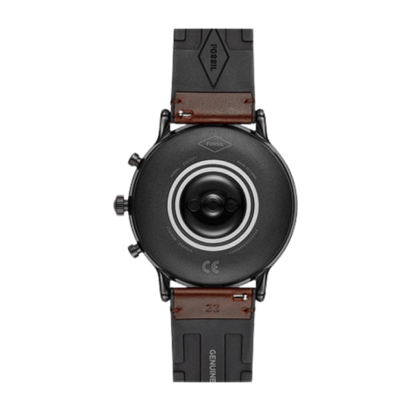 Gen 5 Smartwatch: The Carlyle HR Dark Brown Leather by Fossil