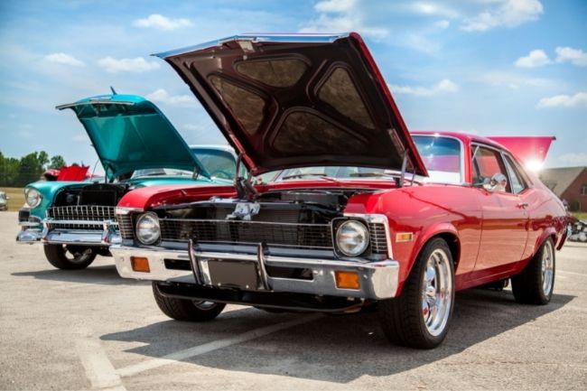 How to Display a Classic Car at a Car Show
