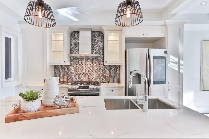 marble kitchen interior design